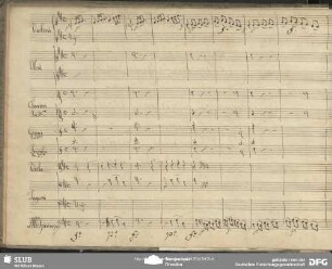 Einlage Sinfonia (Nicola Antonio Zingarelli)