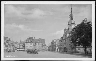 Borna. Markt