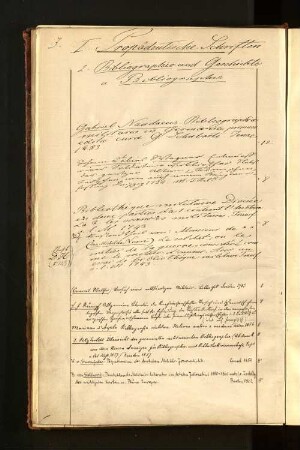 2. Bibliographie und Geschichte.