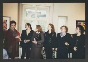 Foto vom Empfang der türkischen Professorinnen, 1995