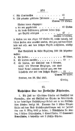 Nachrichten über das Berlinische Schulwesen