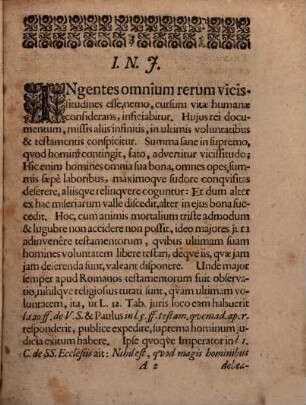 Disp. inaug. de privilegiis militum circa testamenta