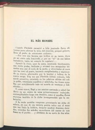 El más hombre