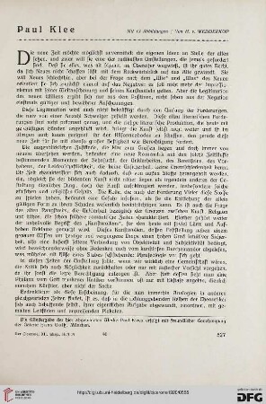 12.1920: Paul Klee