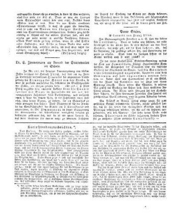 Dr. E. Zimmermann als Freund der Emancipation der Schule