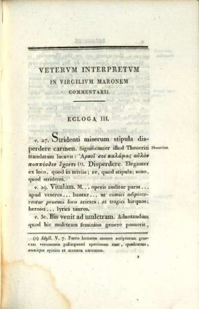 Virgilii Maronis Interpretes veteres Asper, Cornutus, Haterianus, Longus, Nisus, Probus, Scaurus, Sulpicius et Anonymus