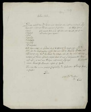 Nr. 16: Brief von Karl Otfried Müller an seine Mutter, Ohne Ort, März 1819
