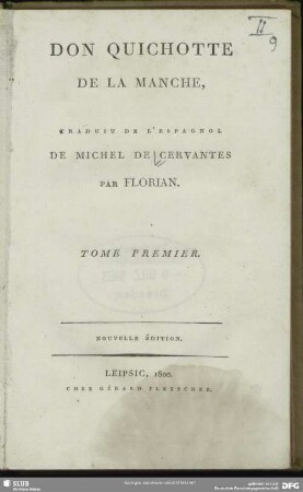 1: Don Quichotte De La Manche