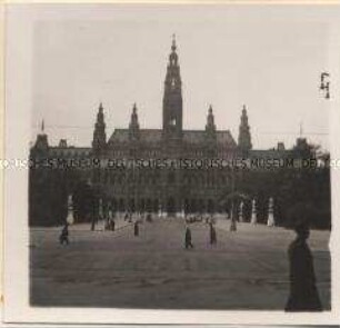 Wien, Das Rathaus, März 1938