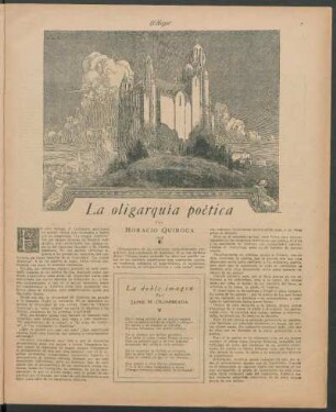 La oligarquía poética