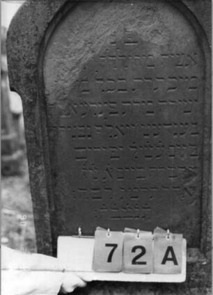 Grabstein 72A
