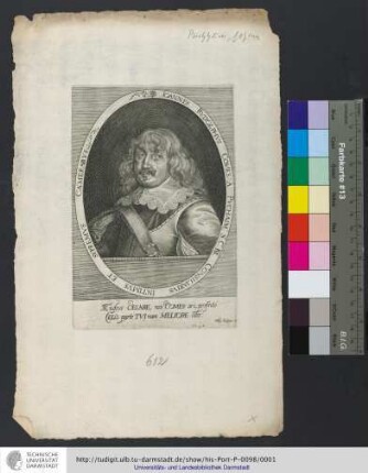 Ioannes Rvdolphvs Comes A Pvchaim, S.C.M. Consiliarivs Intimvs Et Svpremvs Camerarivs