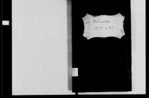 Brunntal, katholische Gemeinde: Standesbuch 1840-1849