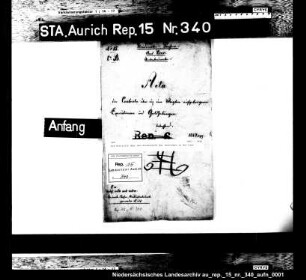 Die Kontrolle über den Geldverkehr der Amtsvögte im Amt Leer