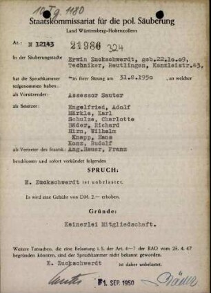 Zuckschwerdt, Erwin