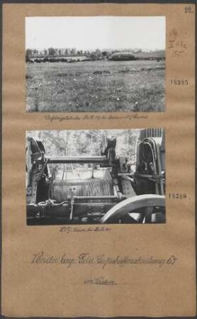 Aufstiegplatz des Bz. B 219 bei Montecourt (Somme)