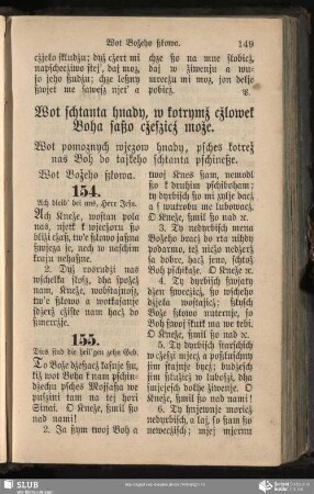 Wot schtanta hnady, w kotrymž cžlowek Boha saßo cžeszicź može