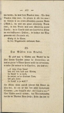 53. Dat Mäken von Brakel.