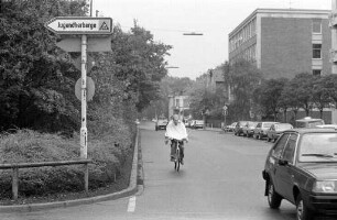 Planungen zur Anlegung eines Fahrradweges auf der Nordseite der östlichen Moltkestraße