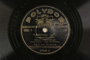 Nussknacker-Suite : Danses caracteristiques: Danse chinoise : Dance des mirlitons : op. 71[a]