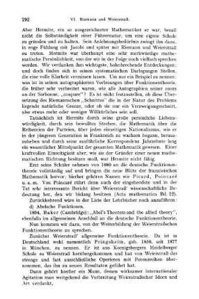 Abelsche Funktionen.