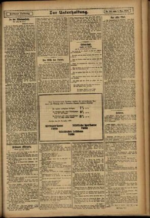 Zweite Ausgabe vom Freitag, den 05. Dezember 1924.
