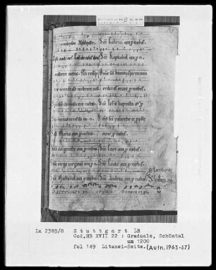 Graduale — Noten