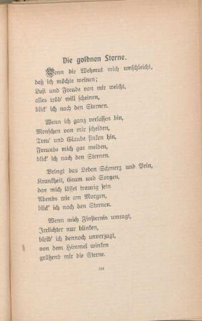Die goldnen Sterne.