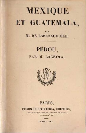Mexique et Guatemala