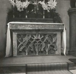 Altartisch : Spätgotischer Altartisch