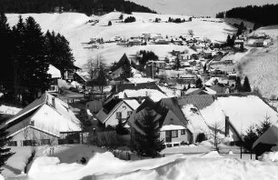 Todtnauberg: Gesamtansicht von westlichem Höhenweg