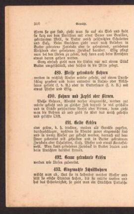 492. Graue getrocknete Erbsen.