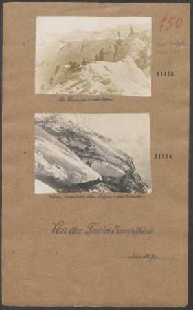 Im Schnee der Tiroler Alpen