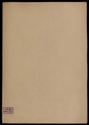 III: 4 Cod. Ms. philol. 184 : III – Susanna (Fragment)
