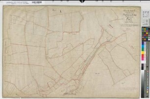 Beckum (Balve), Teilung der Gemarkung Beckum, Bl.2 Brouillonkarte II Beckum Flur 2