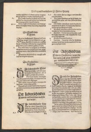 Der siebentzehenden Figuren und derselben buchstaben zaiger.