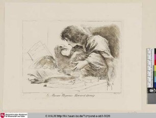 [Johannes mit dem Adler; Jean l'evangéliste avec l'aigle]