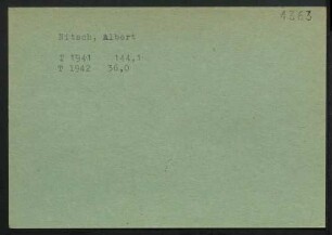 Nitsch, Albert