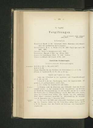 X. Capitel. Vergiftungen.