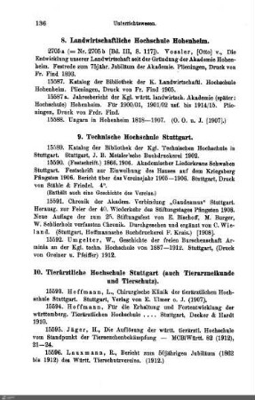 10. Tierärztliche Hochschule Stuttgart
