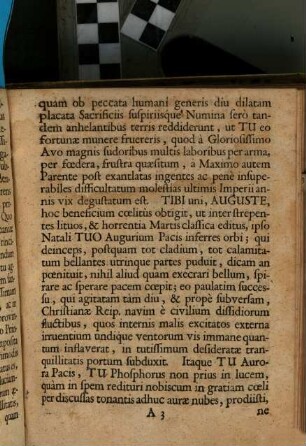 [Vota Leopoldo Caesari die natalitio ... oblata]