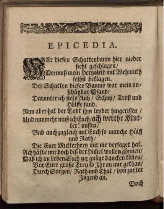 Epicedia