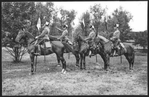 Torgau. Thür.-Hus.-Regim. Nr. 12 - Patrouillenritt