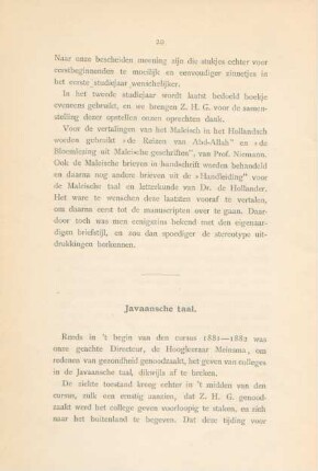 Javaansche taal