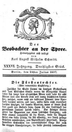 30. Stueck, 24. Juli 1837