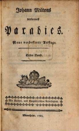 Johann Miltons verlornes Paradies, 1