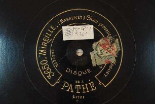 Mireille : Chant provencal / Massenet. [richtig: Charles Gounod]