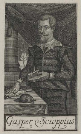 Bildnis des Gasper Scioppius
