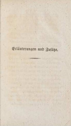Erläuterungen und Zusätze