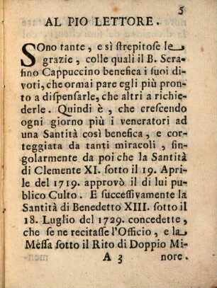 Divozione al B. Serafino d'Ascoli